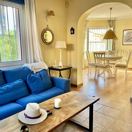 Villa Con Jardin En Oliva Nova Golf A 100M De La Playa Bagian luar foto
