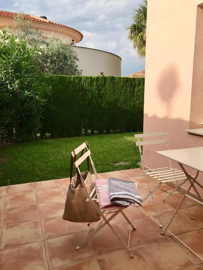 Villa Con Jardin En Oliva Nova Golf A 100M De La Playa Bagian luar foto