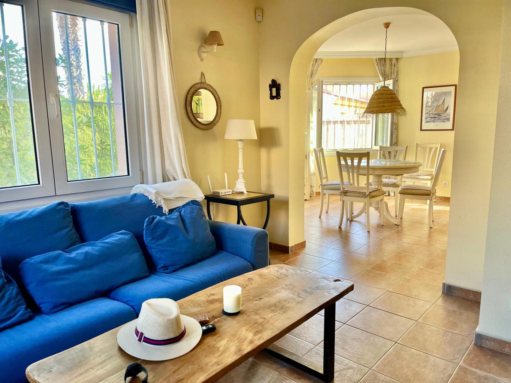 Villa Con Jardin En Oliva Nova Golf A 100M De La Playa Bagian luar foto