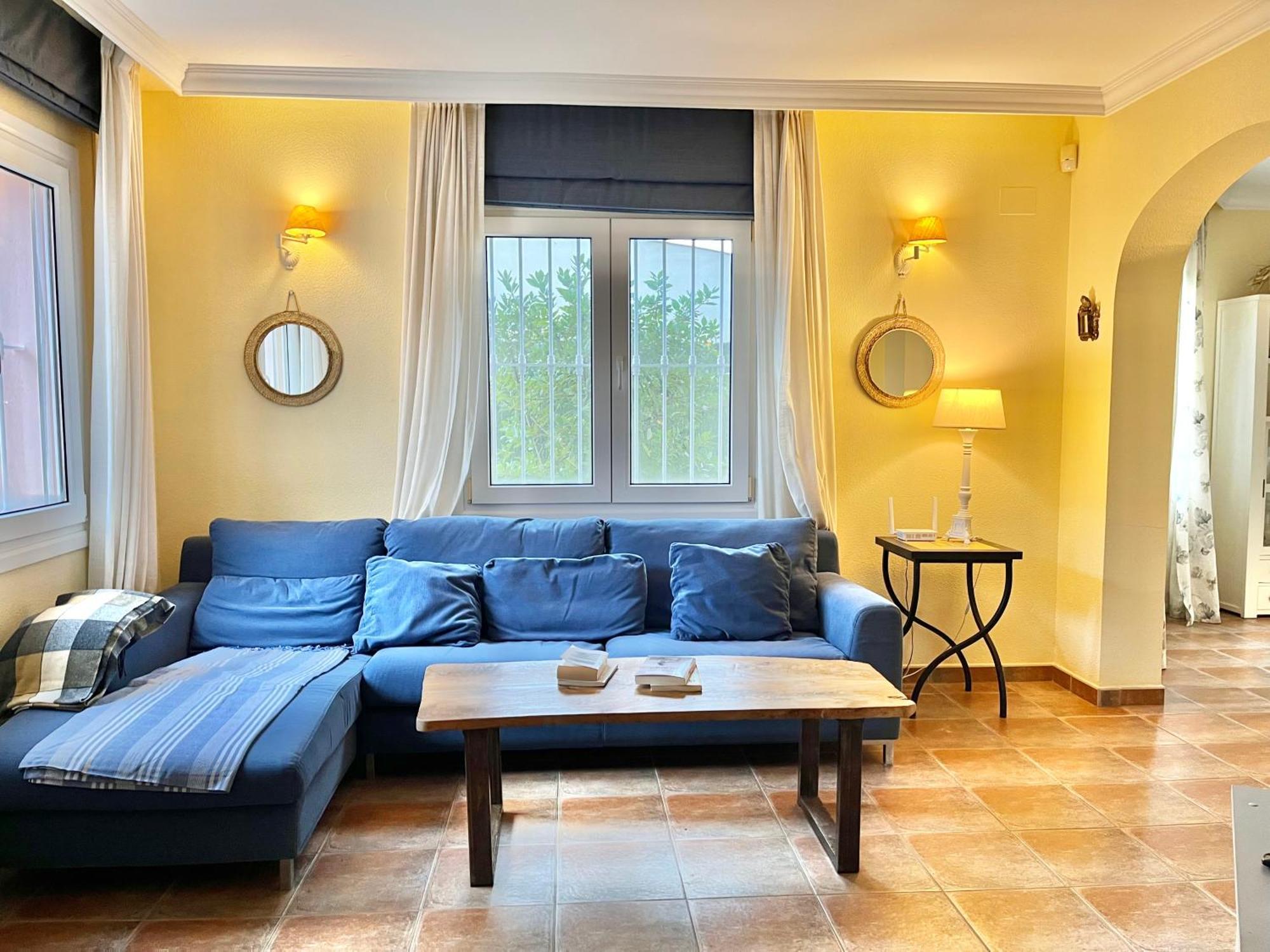 Villa Con Jardin En Oliva Nova Golf A 100M De La Playa Bagian luar foto